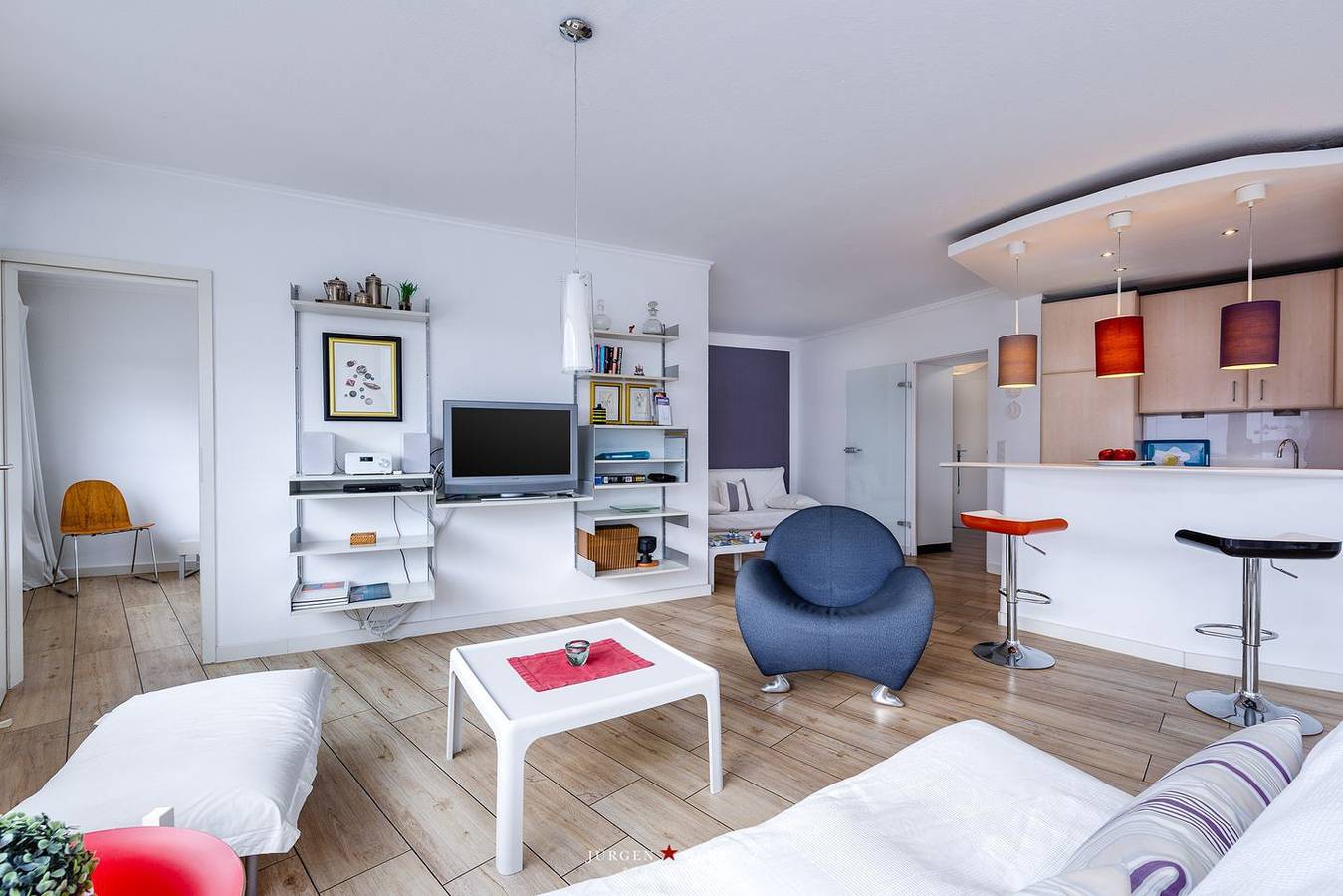 Appartement entier, Schleiverliebt im Wikingturm 19.8 - 19. Stock, Aufzug, Balkon, Dusche, Parkplatz in Schleswig, Schleswig & Surroundings