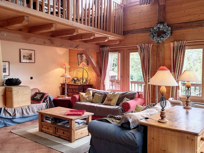 Chalet pour 14 personnes, avec Balcon et Terrasse à Cordon