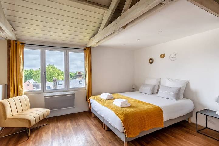 Le Jardin d'Eugene - Casa 4P - Terraza - Centro Histórico in Honfleur, Region de Lisieux