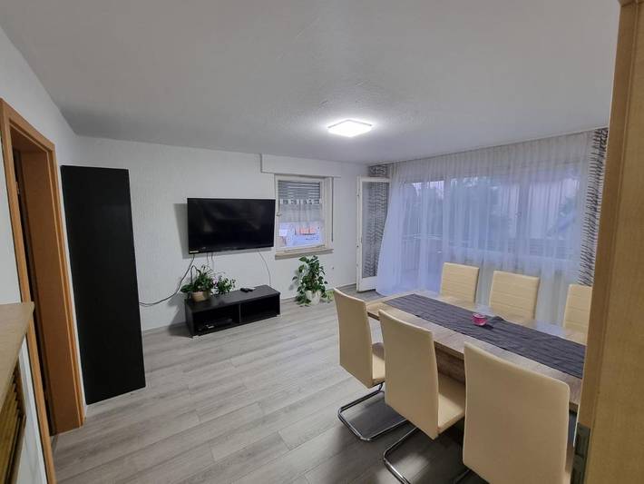 Ferienwohnung für 6 Personen, mit Balkon und Ausblick