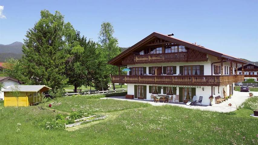Ferienwohnung für 4 Personen, mit Balkon, mit Haustier in Krün