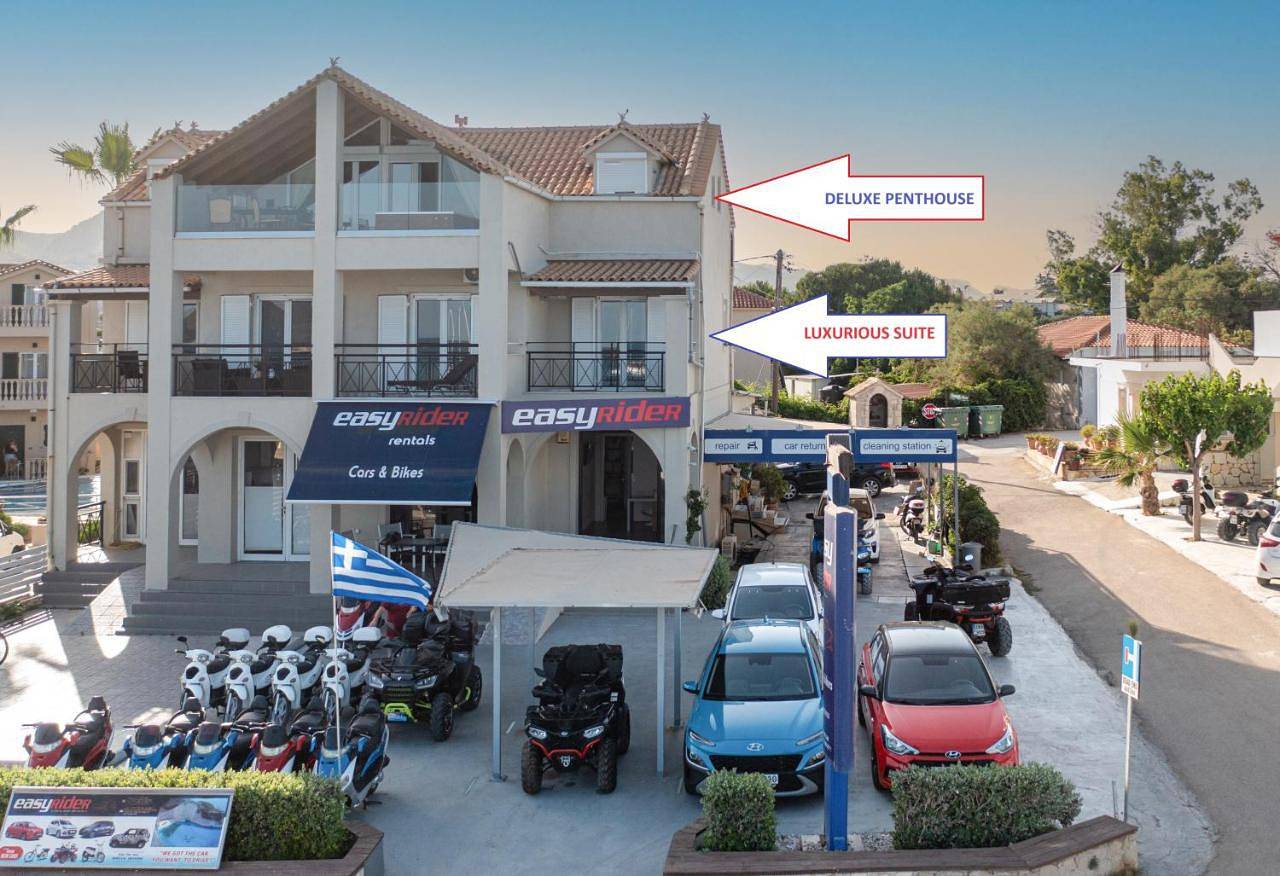 Entire apartment, George Beachfront Apartments in Lithakia, Laganas