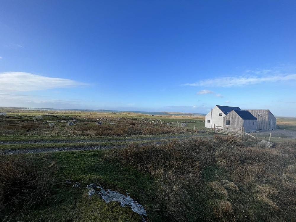 Clachan Lodge in North Uist, Outer Hebrides
