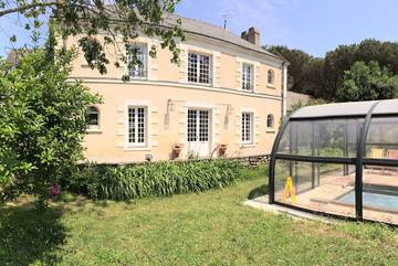 Chambre d’hôte pour 3 personnes, avec jardin et piscine, animaux acceptés à Corsept