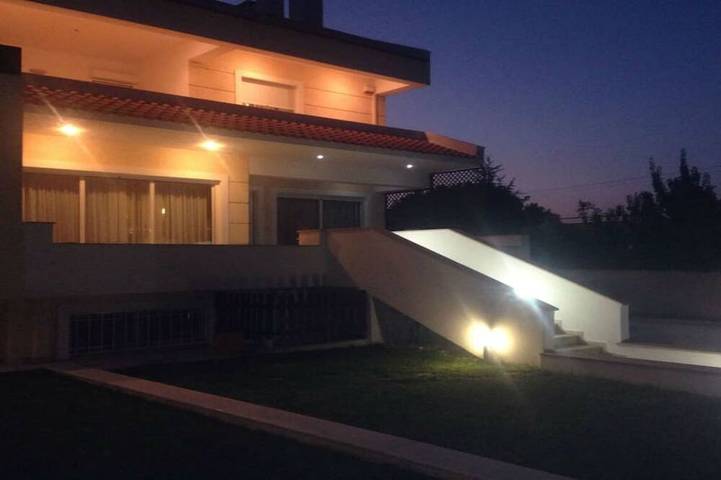Ferienhaus für 5 Personen, mit Balkon und Garten