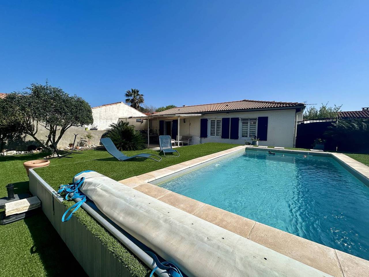 Villa con piscina y aire acondicionado - 6 pers. in Saint-Cyprien-Plage, Saint-Cyprien