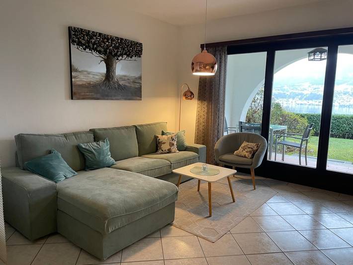 Ferienwohnung für 2 Personen, mit Pool und Garten, mit Haustier in Gambarogno - 4