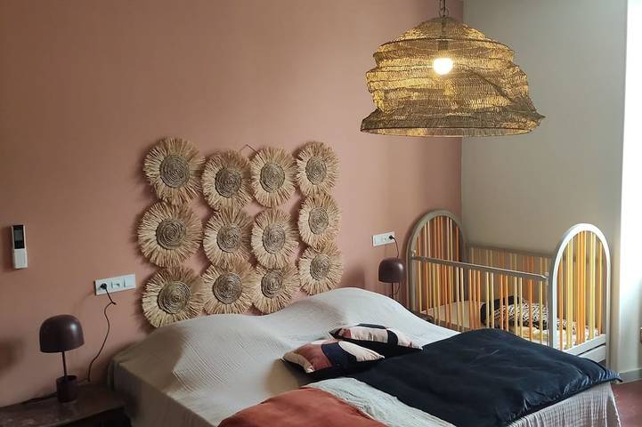 Location de vacances pour 8 personnes, avec terrasse ainsi que jardin et jacuzzi à Loriol-du-Comtat - 4