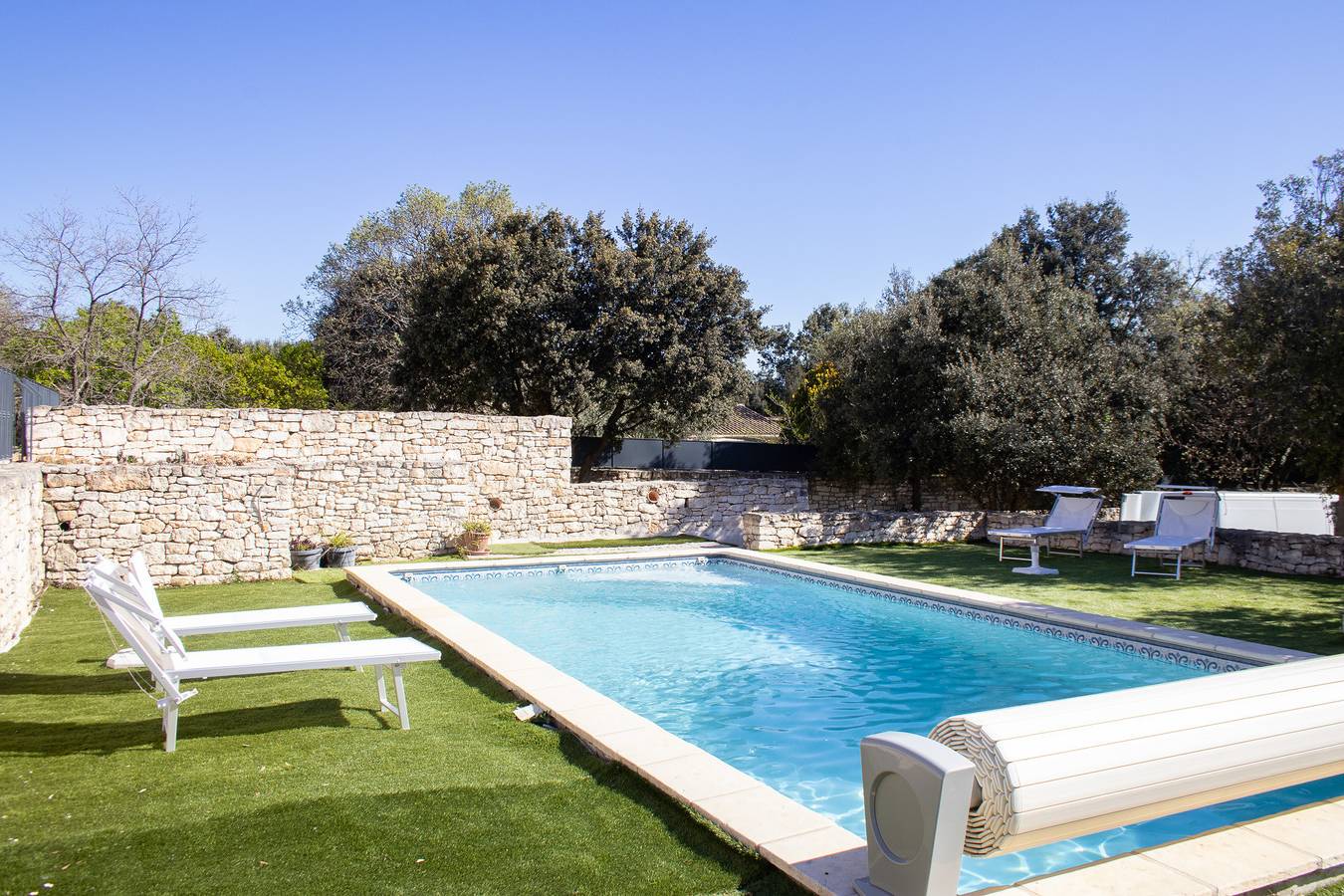 Villa climatisée avec piscine privée – Accessible Pmr – Drôme Provençale in Saint-Restitut, Región de Nyons