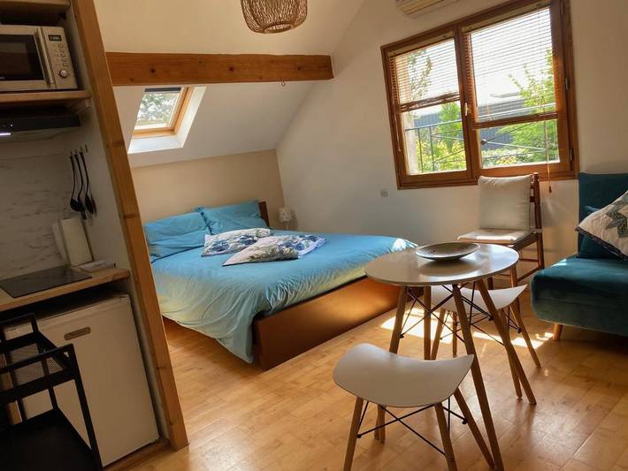 Appartement de vacances pour 2 personnes, avec Terrasse et Jardin