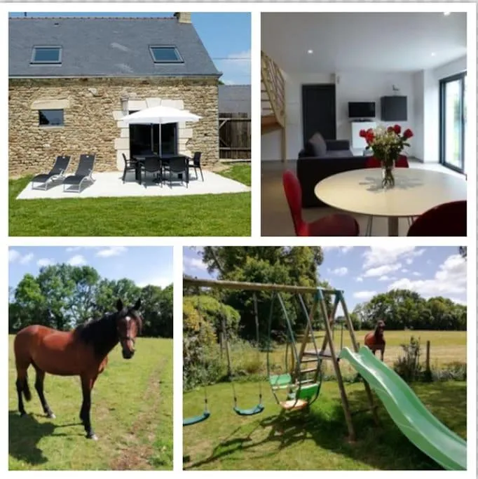 Casa de vacaciones para 5 personas, con terraza y jardín - 1