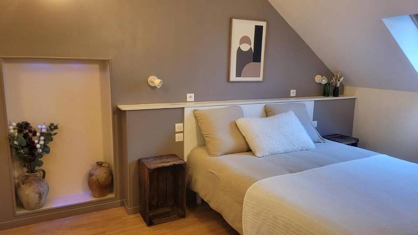 Location de vacances pour 8 personnes, avec jardin et terrasse, animaux acceptés à Parçay-sur-Vienne