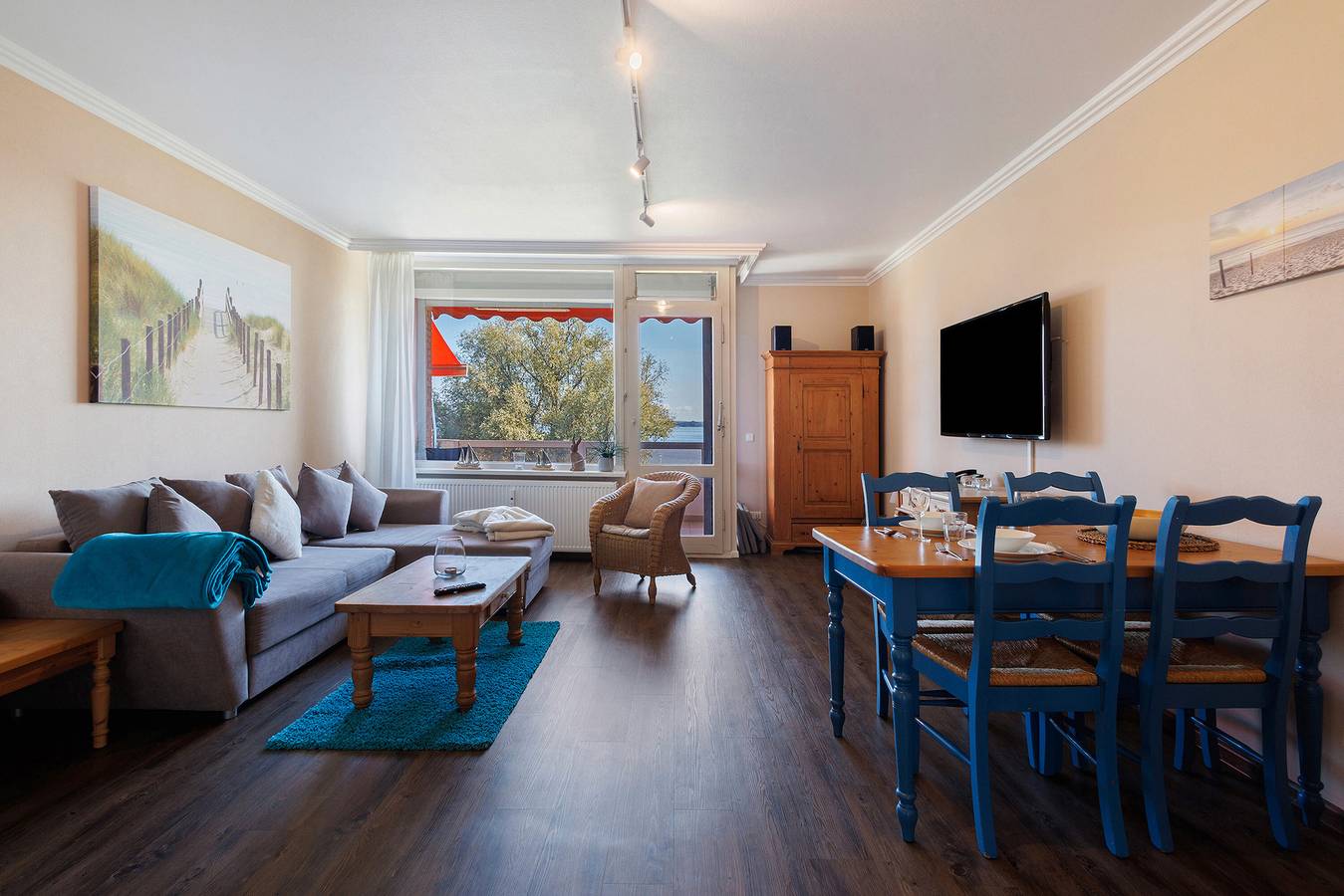 Ganze Wohnung, Ferienwohnung Oberdeck" mit Meerblick, Balkon und Wlan in Ostseebad Travemünde, Lübecker Bucht