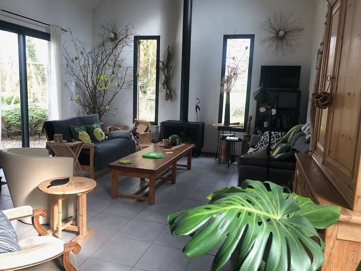 Maison de vacances pour 8 personnes, avec Terrasse et Jardin