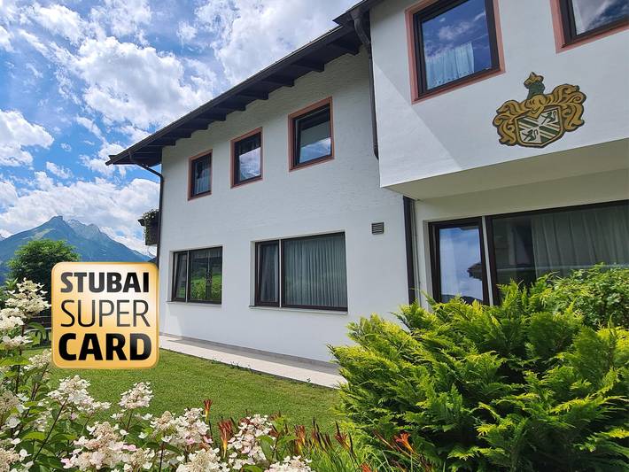 Pension für 3 Personen, mit Balkon und Terrasse sowie Garten und Ausblick