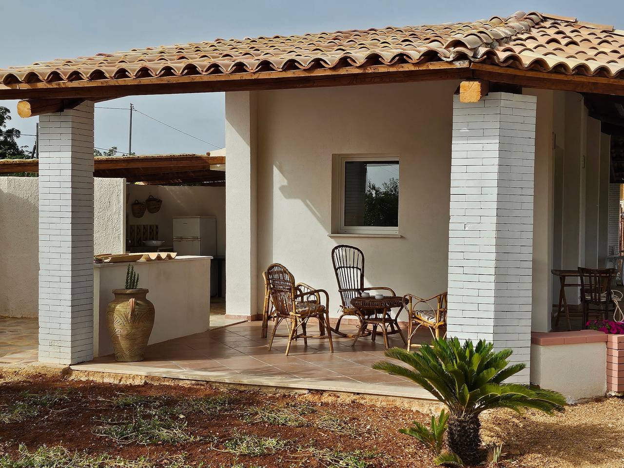 Casa vacanze 'Suite La Barracca' con vista mare, Wi-Fi e aria condizionata in Stagnone Marsala, Marsala