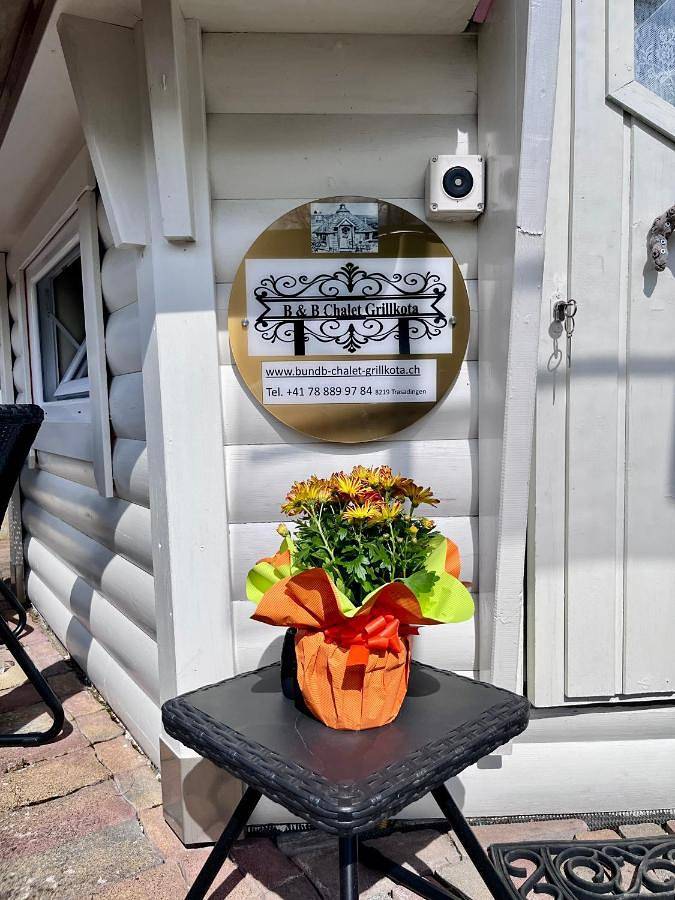 B&B Chalet Grillkota in Trasadingen, Bezirk Unterklettgau