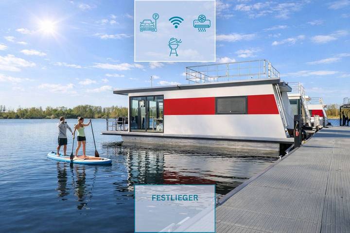 Ferienhaus für 2 Personen, mit Terrasse und Seeblick sowie Ausblick in Zehdenick