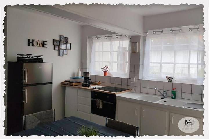 Appartement de vacances pour 5 personnes, avec terrasse et vue