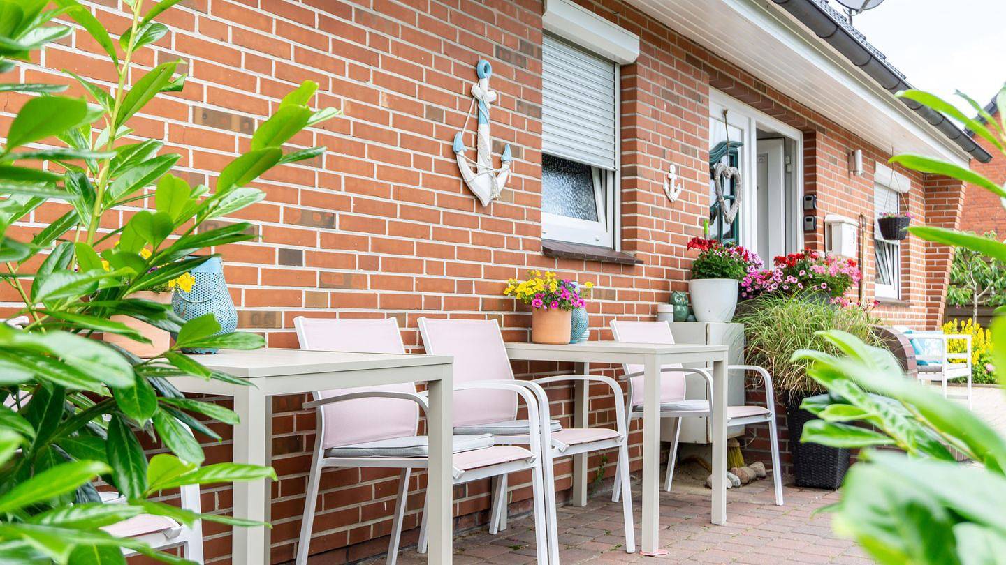 Ganze Wohnung, Komfortable Og Wohnung für 4 mit Terrasse und Garten im idyllischen Tönning in Tönning, Halbinsel Eiderstedt