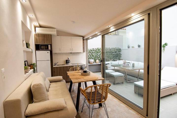 Location de vacances pour 5 personnes, avec jardin dans Σκάλα Ερεσού - 3