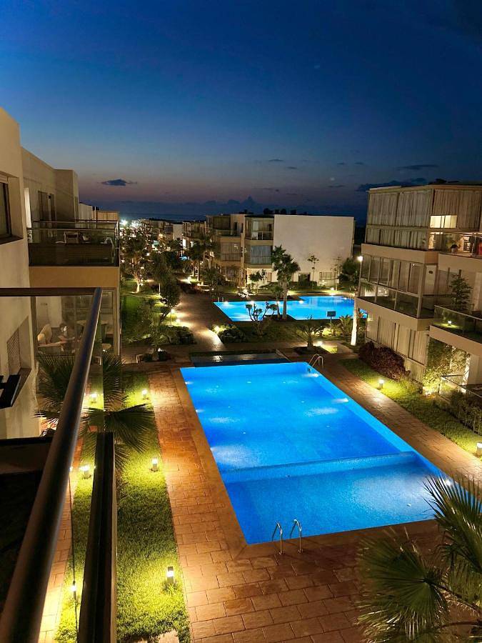 Ferienwohnung für 6 Personen, mit Pool und Ausblick sowie Terrasse - 1