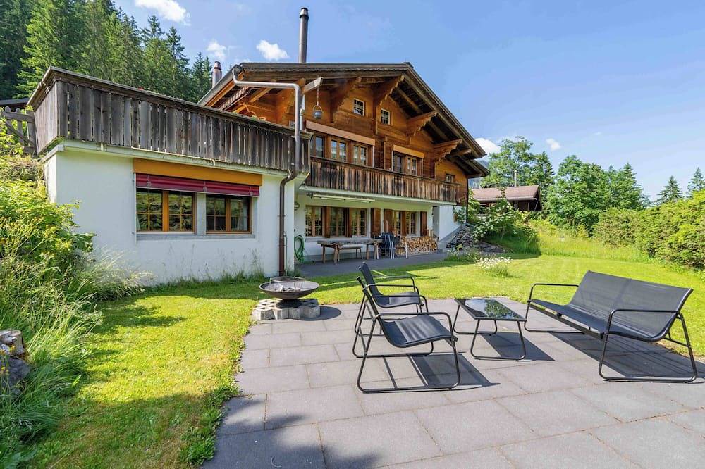 Ganze Wohnung, With Sauna and Garden| Bbq with View near Gondola in Diemtigen, Frutigen - Lenk - Adelboden