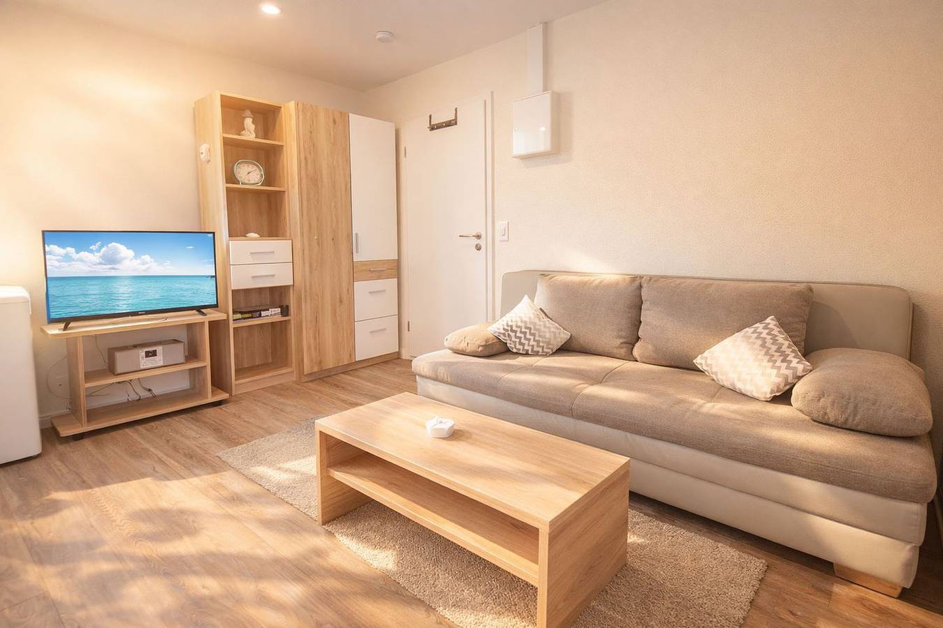 Ganze Wohnung, Ebenerdiges Ferienapartment in Schillig, nahe am Strand mit Wlan in Schillig, Wangerland