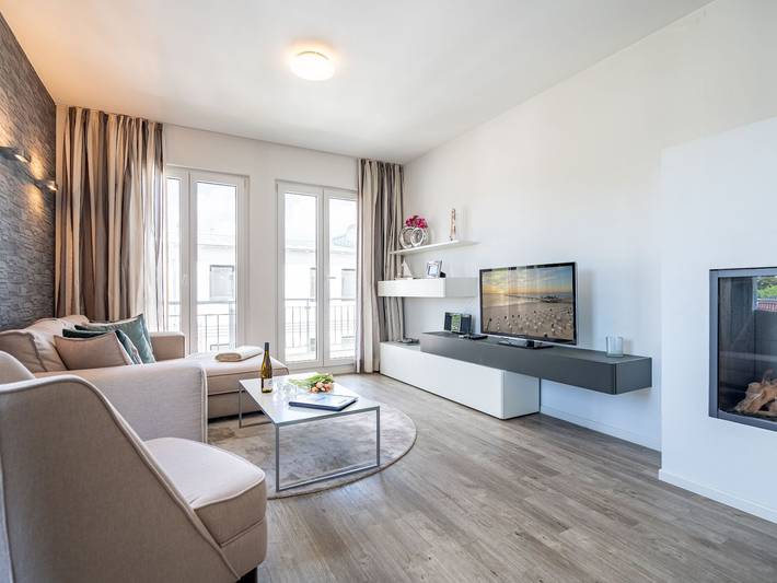 Ferienwohnung für 2 Personen, mit Balkon und Sauna in Ahlbeck - 3