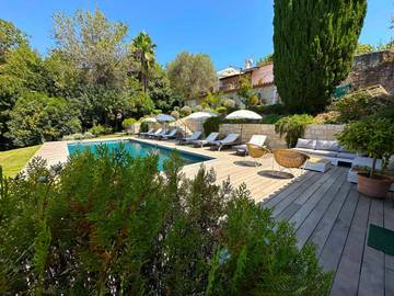 Maison d’hôte pour 2 personnes, avec piscine et vue ainsi que terrasse et jardin à Saint-Paul-de-Vence
