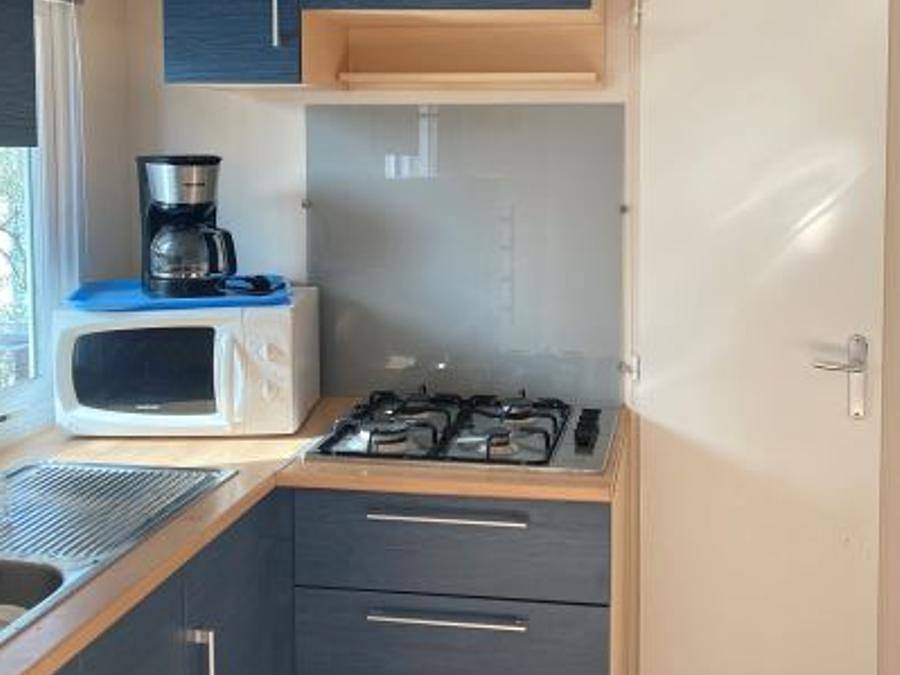 Camping maeva Escapades l'Emeraude du Verdon - Mobilheim 6 personen - Mobil Home Confort 4 Zimmer 6 Personen Klimatisiert + Tv in Aups, Brignoles Region