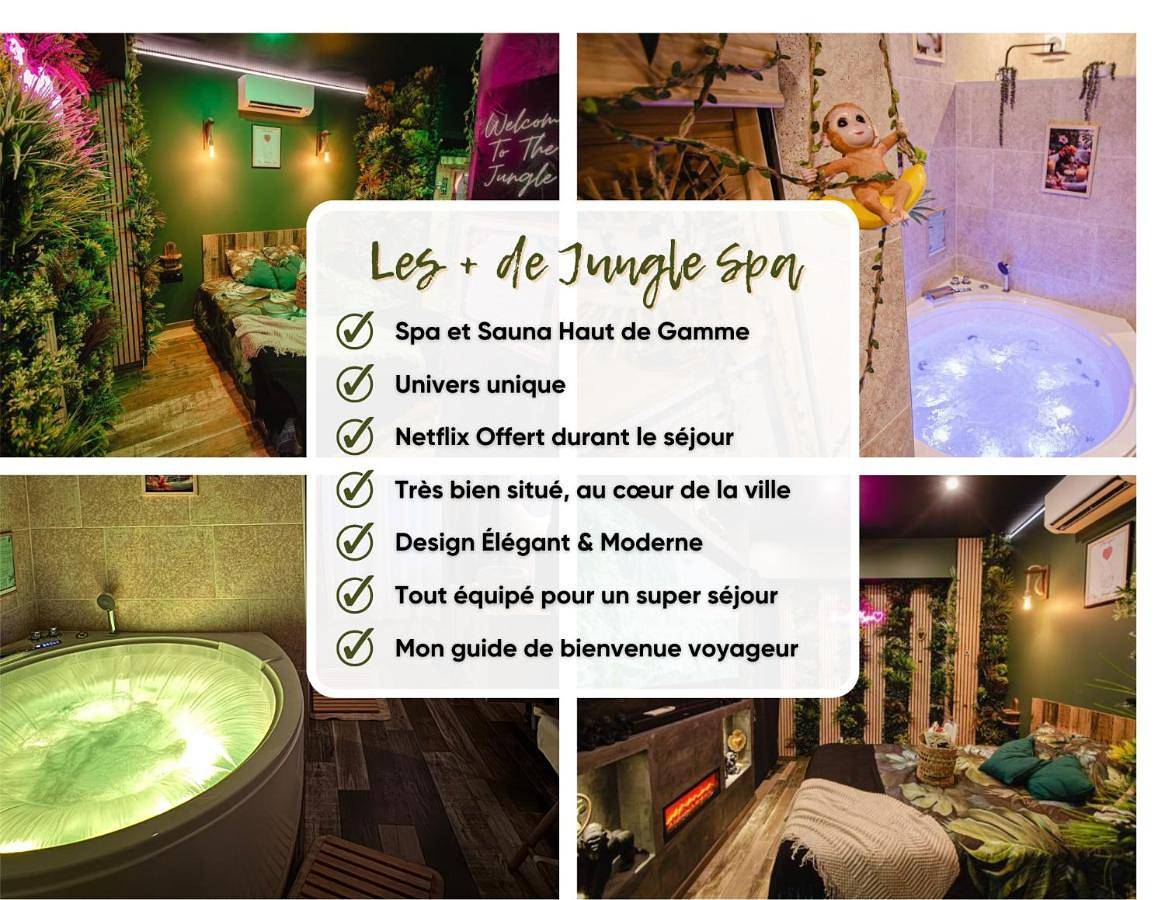 Appartement entier, Suite Jungle Spa - Sauna & Balnéo in Château-Thierry, Aisne