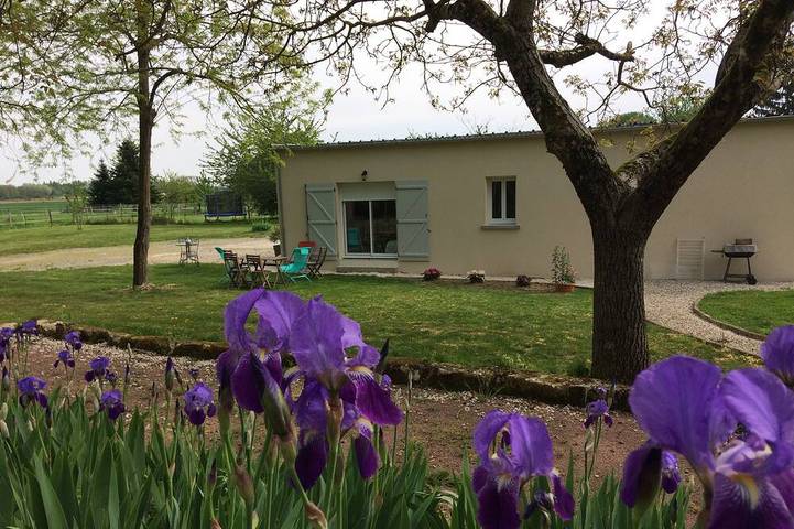 Gîte pour 4 personnes, avec jardin, animaux acceptés