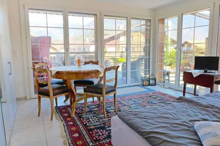 Geheel appartement, Carina 4 4 in Wilderswil, Meer van Thun