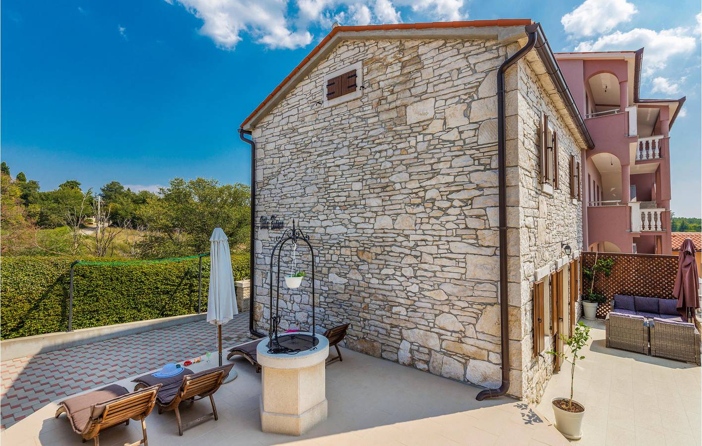 Gemütliche 90 m² große Wohnung mit Terrasse in der Nähe der Küste und des Stadtzentrums in Barban, Südküste Istrien