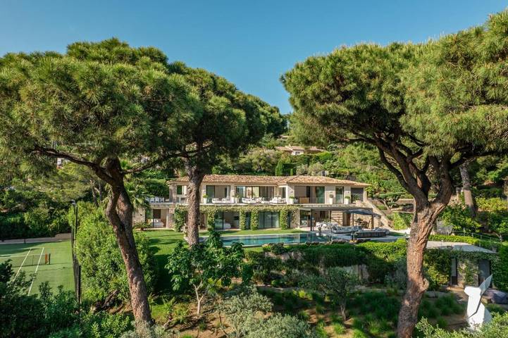 Villa pour 20 personnes, avec vue et jardin ainsi que sauna et piscine, animaux acceptés à Ramatuelle - 2