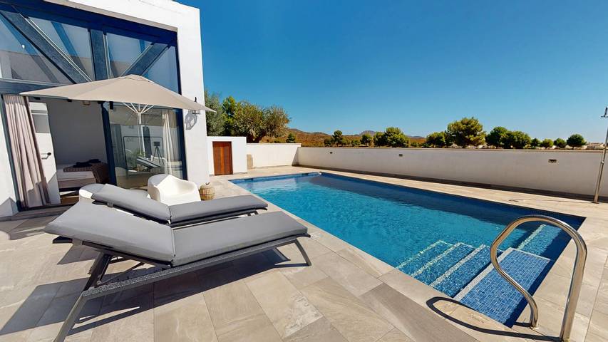 Casa rural para 10 personas, con Terraza además de Jardín y Vistas en Huerta de Murcia
