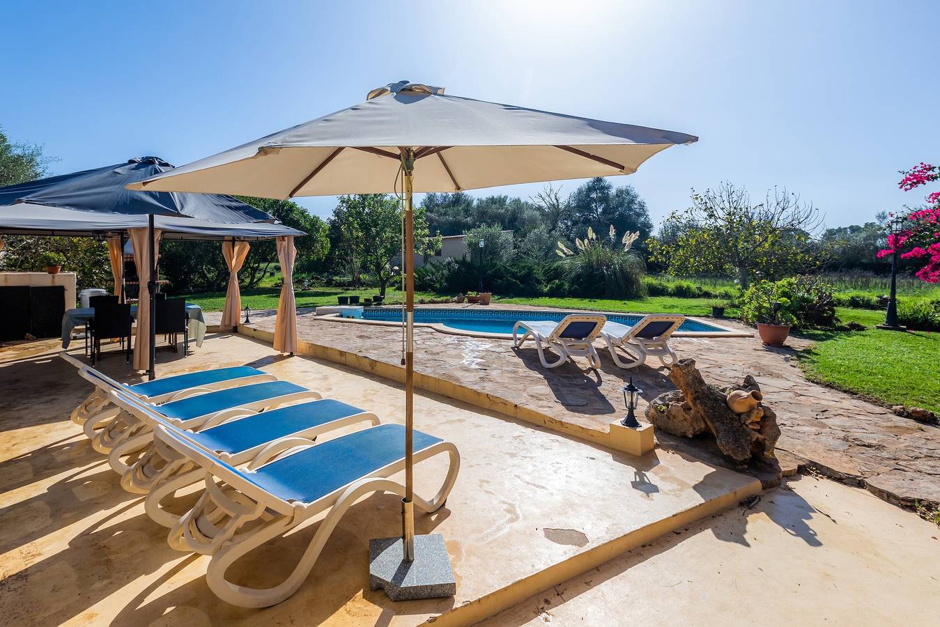 Haustierfreundliche "Finca Pep" mit Pool und Wlan in Sineu, Mallorca Inselmitte
