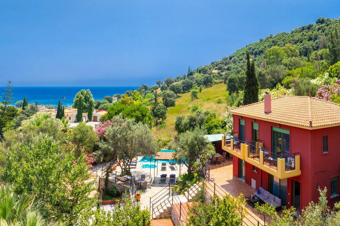 Βίλα για 6 άτομα με μπαλκόνι in Μαρκόπουλο (Κεφαλονιά), Κεφαλονιά