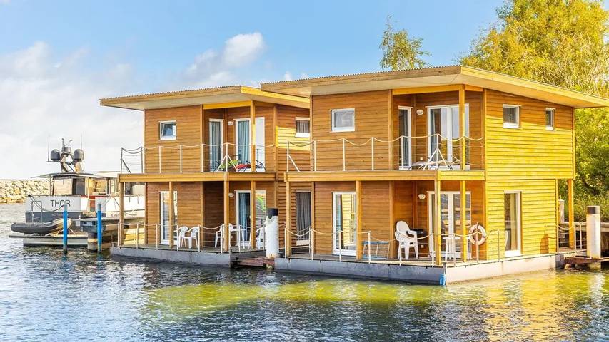 Ferienhaus für 6 Personen, mit Balkon in Barth