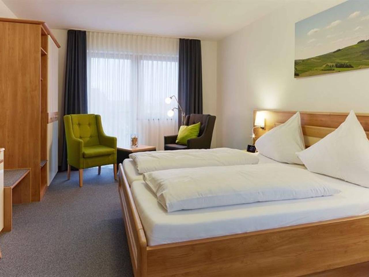 Weinhaus am Schieferfels - Doppelzimmer "Weinquartier" behindertengerecht in Veldenz, Bernkastel-Kues & Umgebung