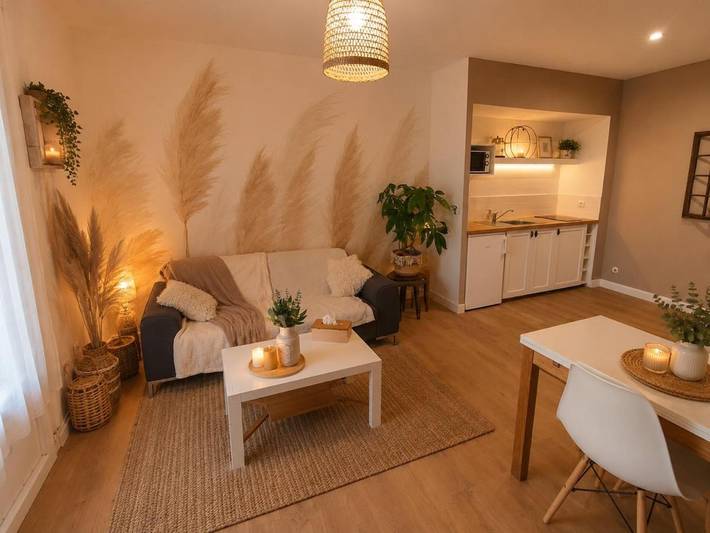Location de vacances pour 2 personnes, avec Terrasse et Jardin dans Nuaillé-d'Aunis