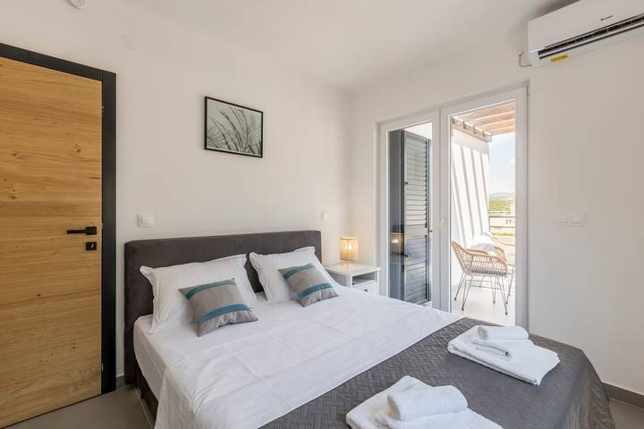 Villa Del Mar in Milna mit Pool, in Strandnähe, ruhige Gegend, Meerblick, haustierfreundlich, Familie in Milna, Brac