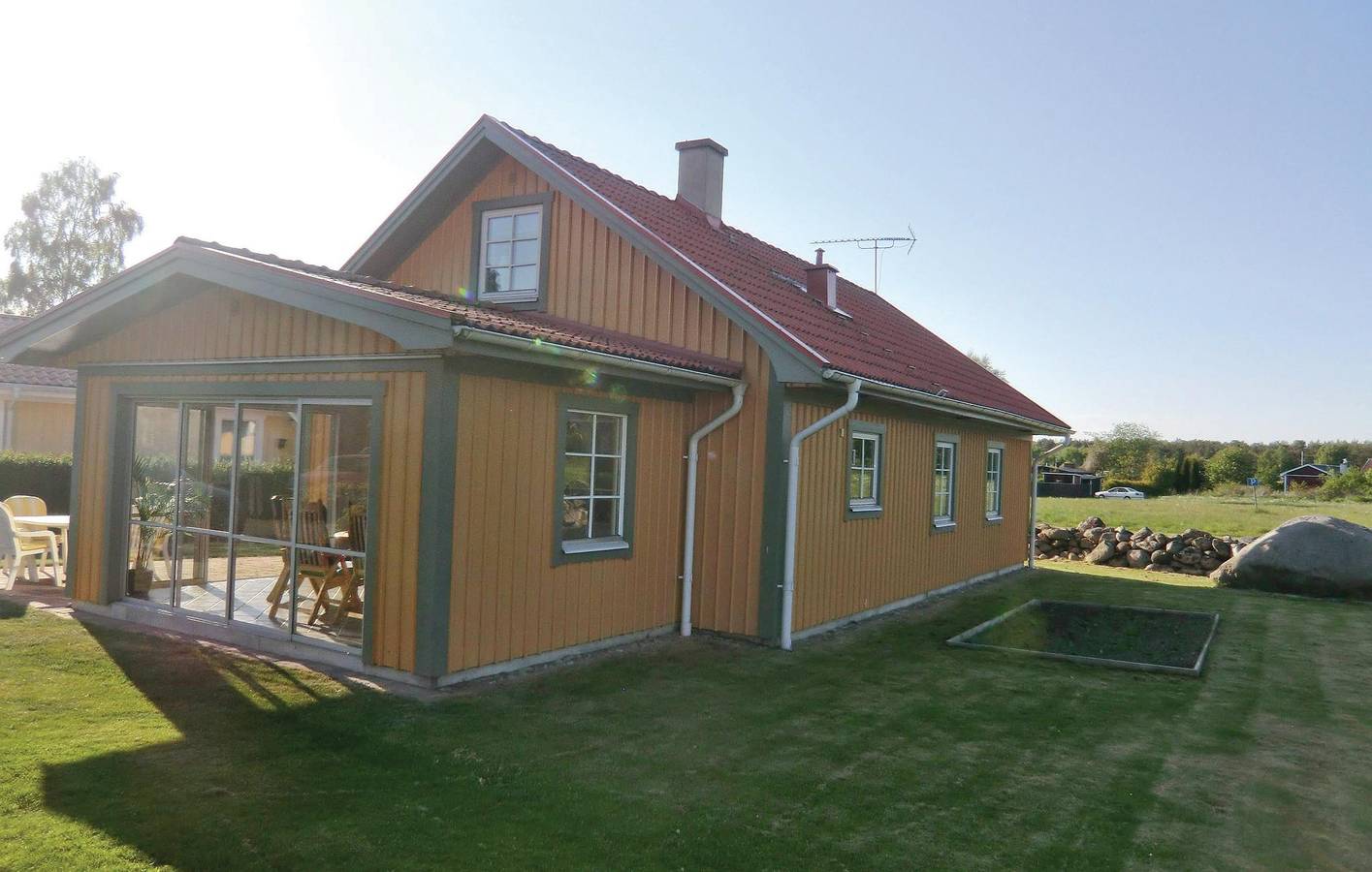 Hus för 8 Personer med terass in Västra Näs, Sölvesborg region