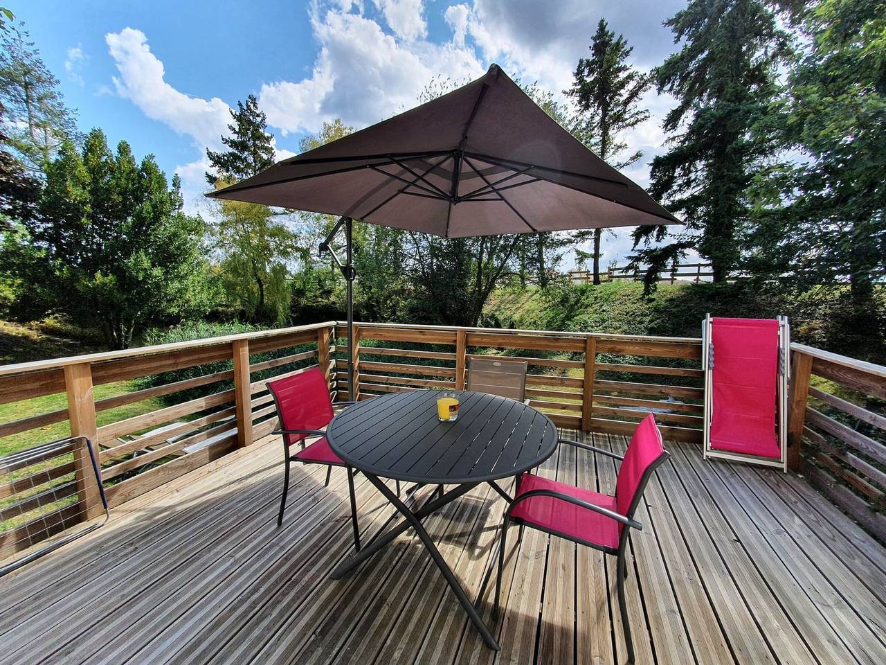 Charming farm stay with terrace and pond view in Chilleurs-aux-Bois, Pithiviers region