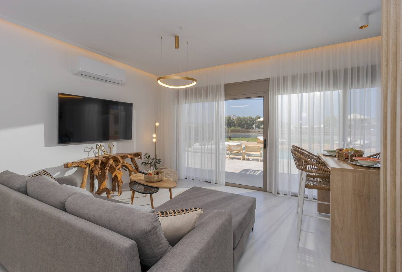 Villa für 4 Personen mit Terrasse in Iraklio-Heraklion und Umgebung