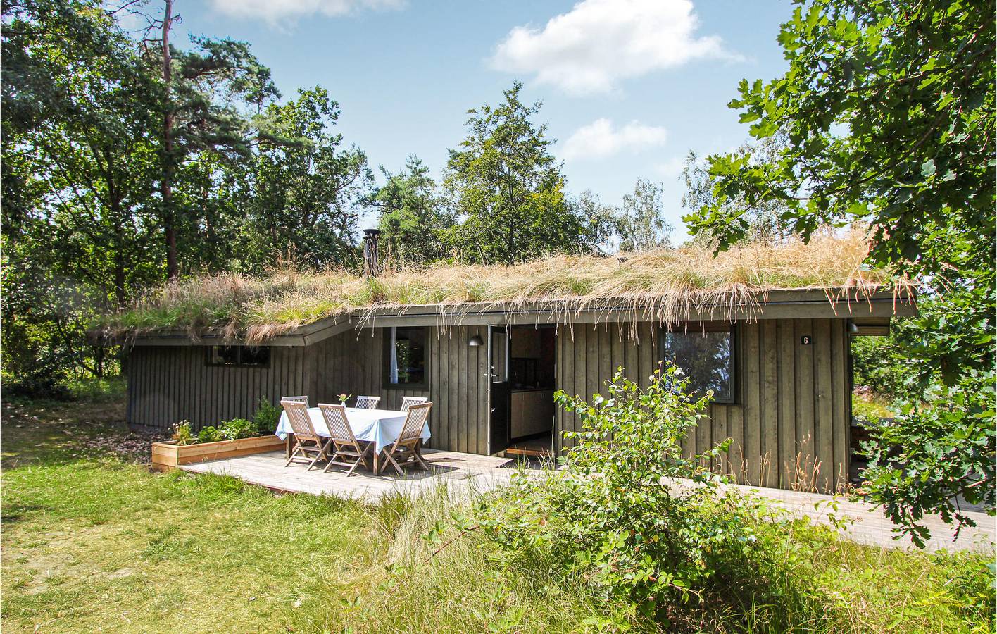 Ferienhaus für 6 Personen mit Terrasse in Samsø