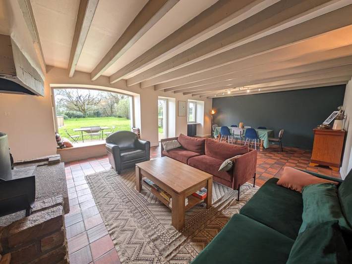 Location de vacances pour 10 personnes, avec jardin et piscine à Pontchâteau - 3