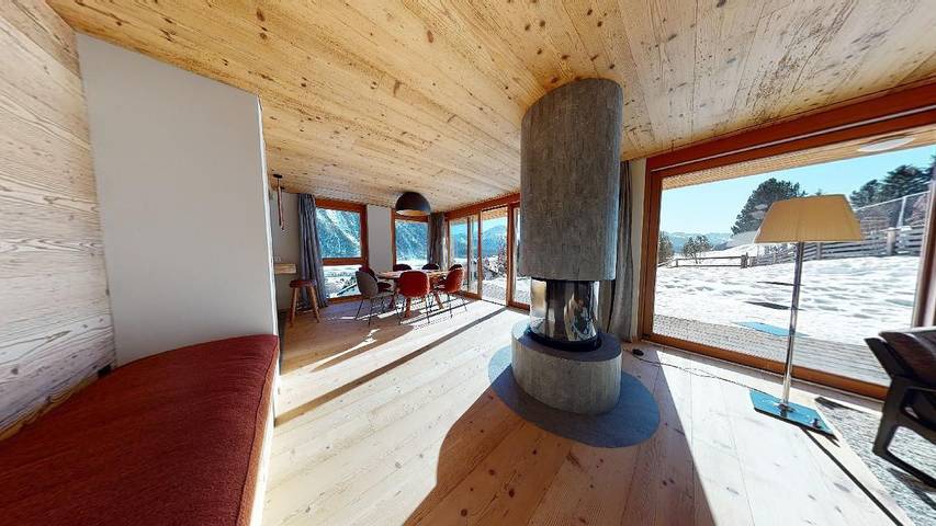 Ferienwohnung für 4 Personen, mit Terrasse und Garten in Samedan - 3