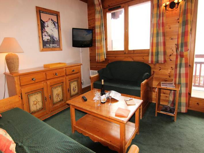Chalet pour 6 personnes, avec balcon, adapté aux familles à Val Thorens - 3